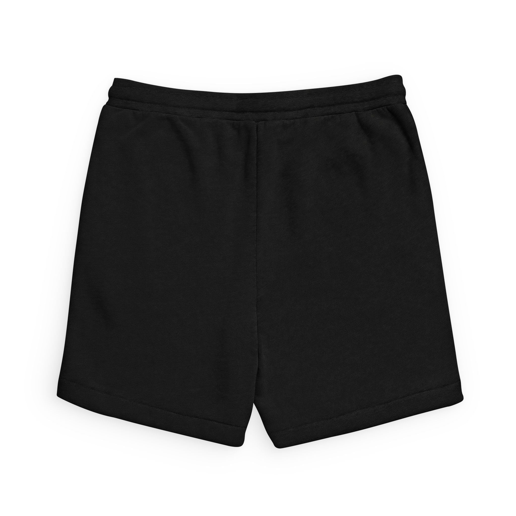 Shake Ya Shaka Embroidered Sweatshorts — Casual Black Lounge Shorts