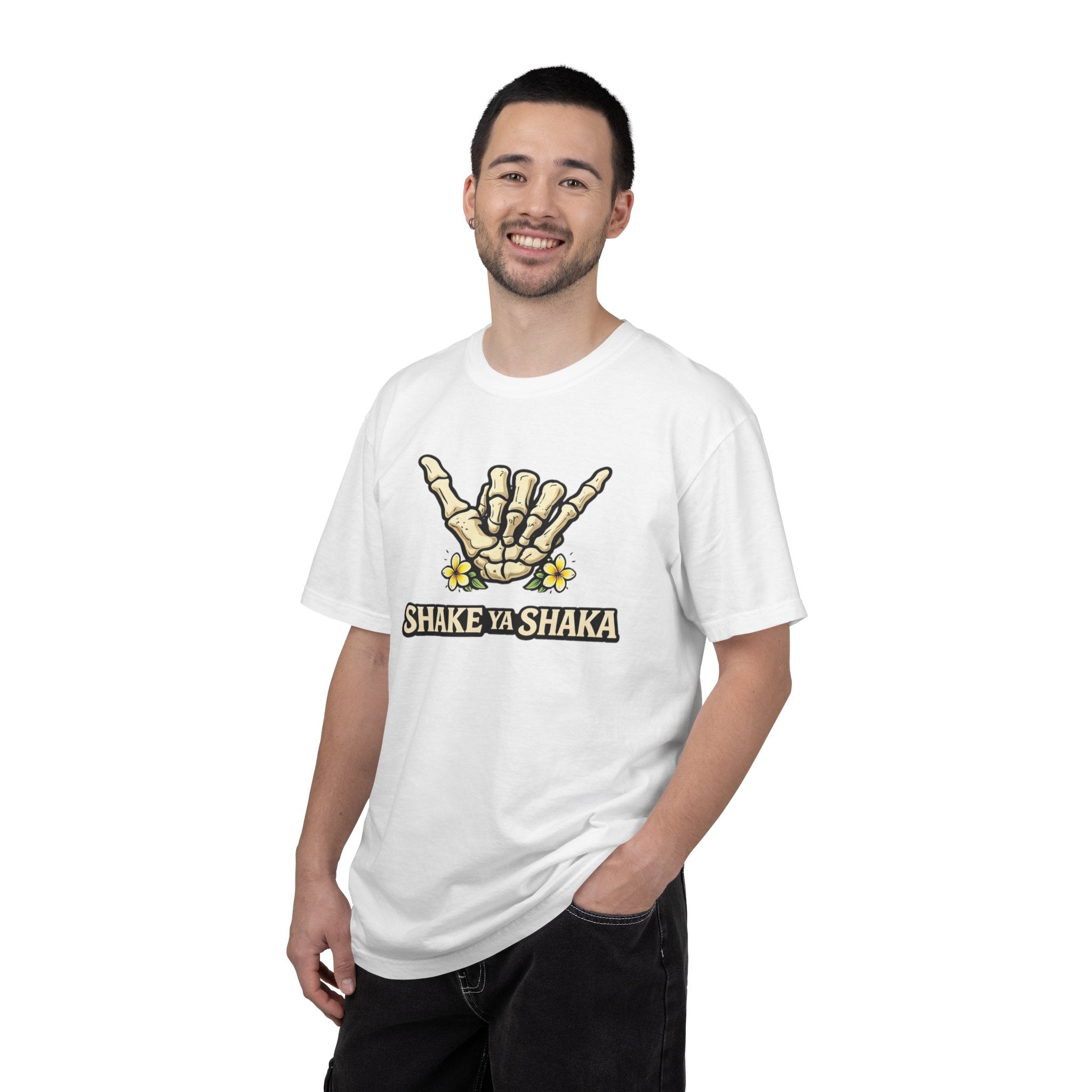 Shake Ya Shaka T-Shirt — Skull Shaka Hand Graphic Tee