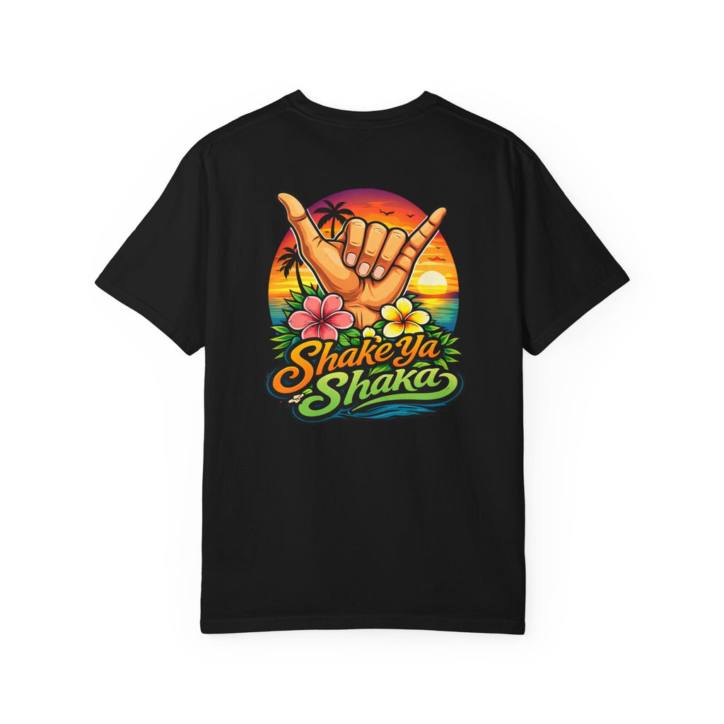 Shaka T-Shirt — 'Shake Ya Shaka' Tropical Surf Tee