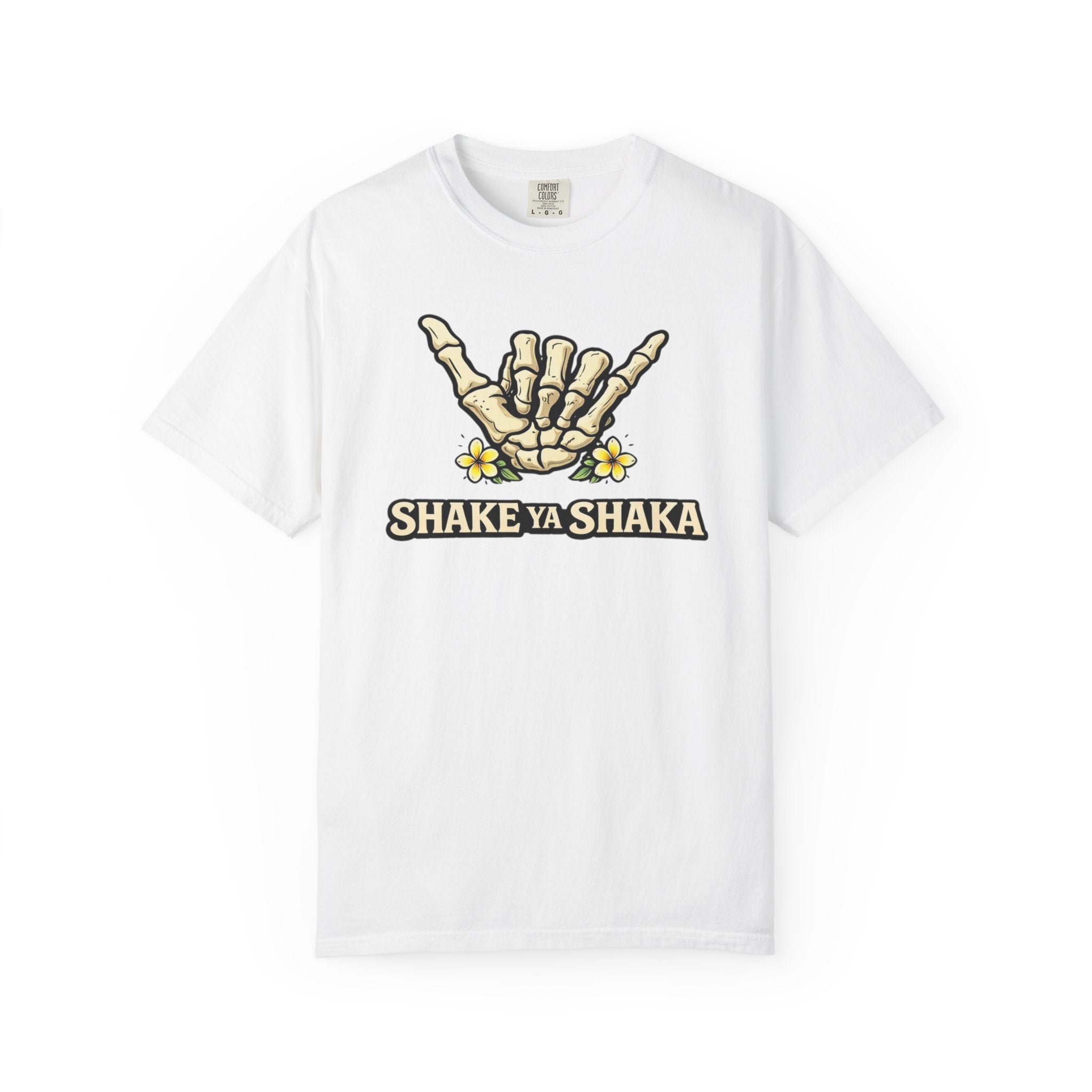 Shake Ya Shaka T-Shirt — Skull Shaka Hand Graphic Tee