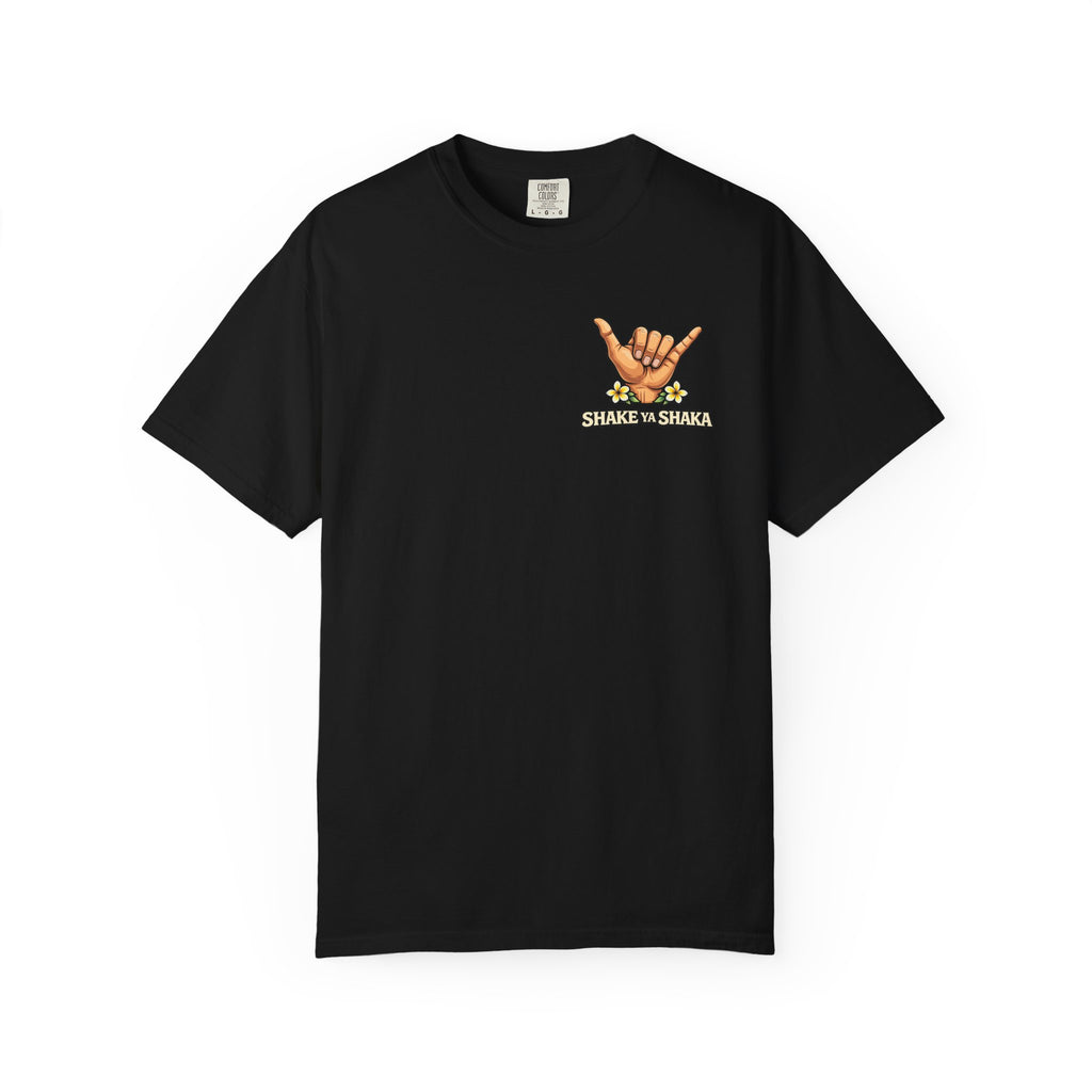 Shaka T-Shirt — 'Shake Ya Shaka' Tropical Surf Tee
