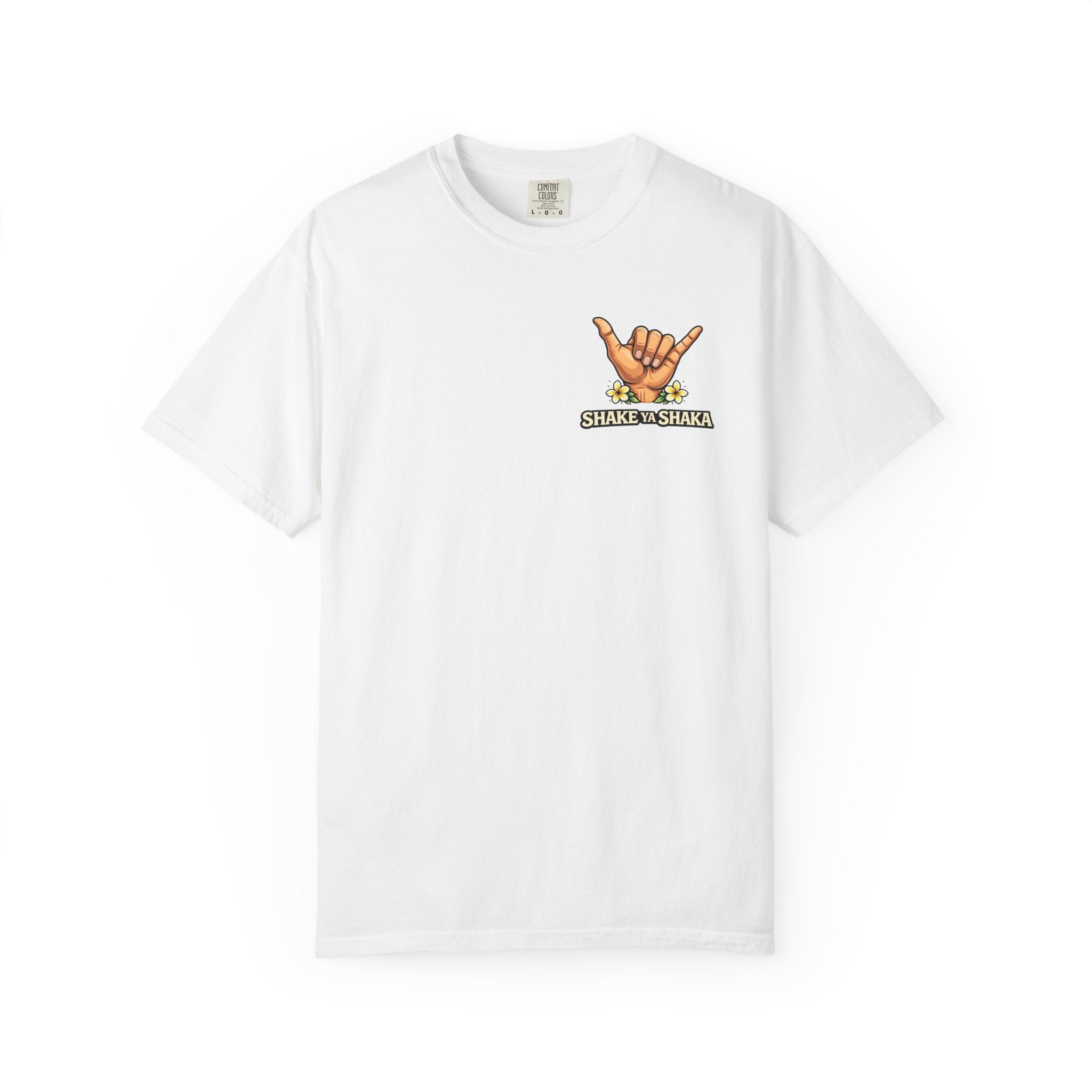 Shaka T-Shirt — 'Shake Ya Shaka' Tropical Surf Tee