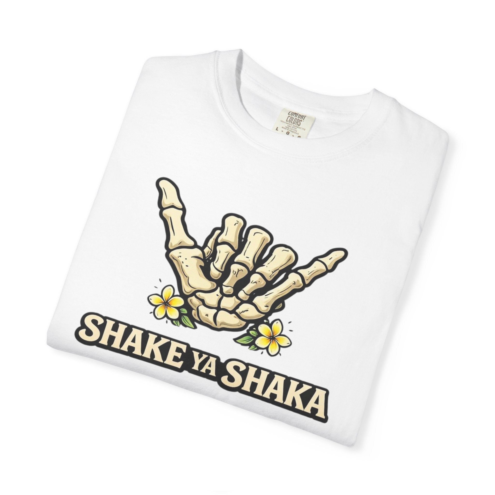 Shake Ya Shaka T-Shirt — Skull Shaka Hand Graphic Tee