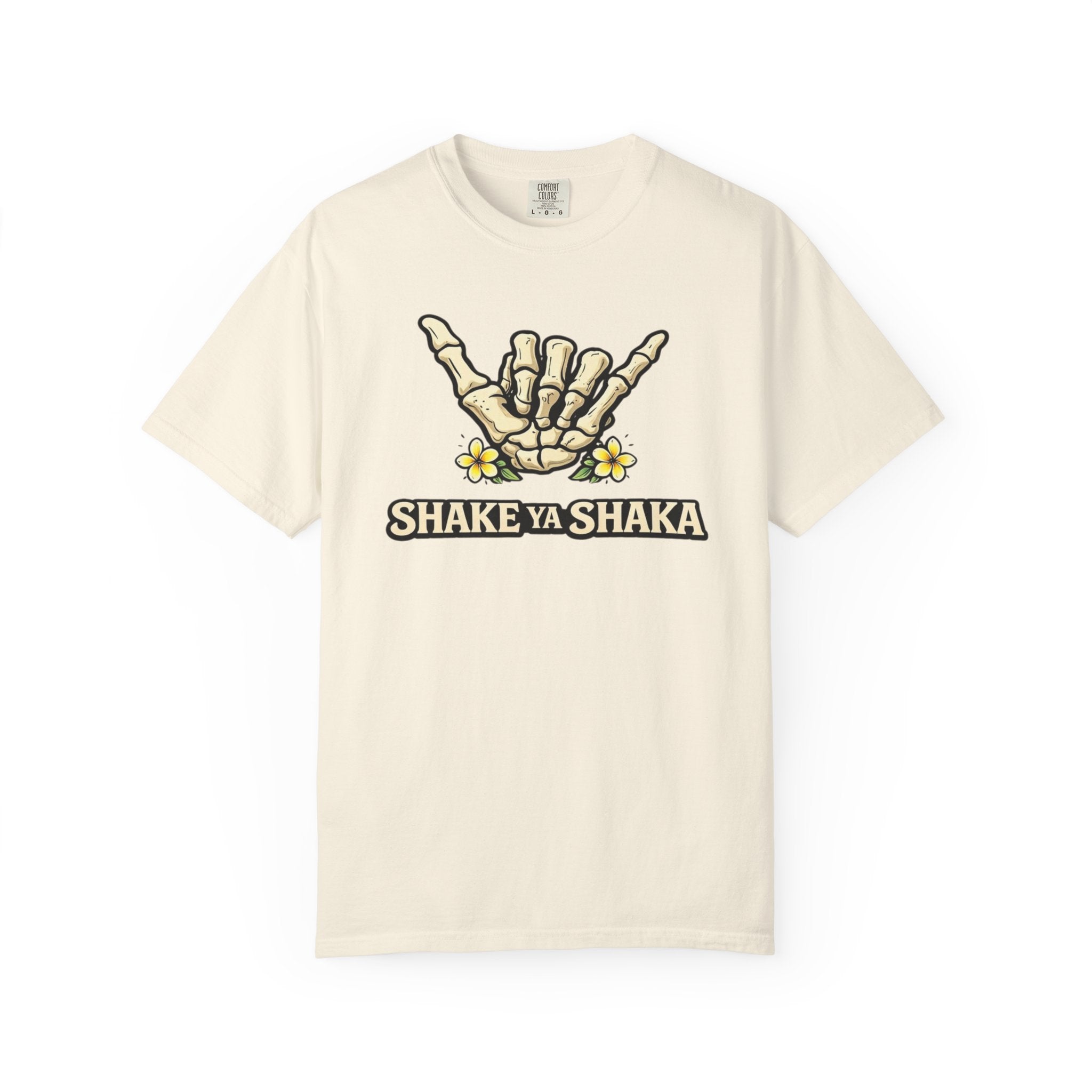 Shake Ya Shaka T-Shirt — Skull Shaka Hand Graphic Tee