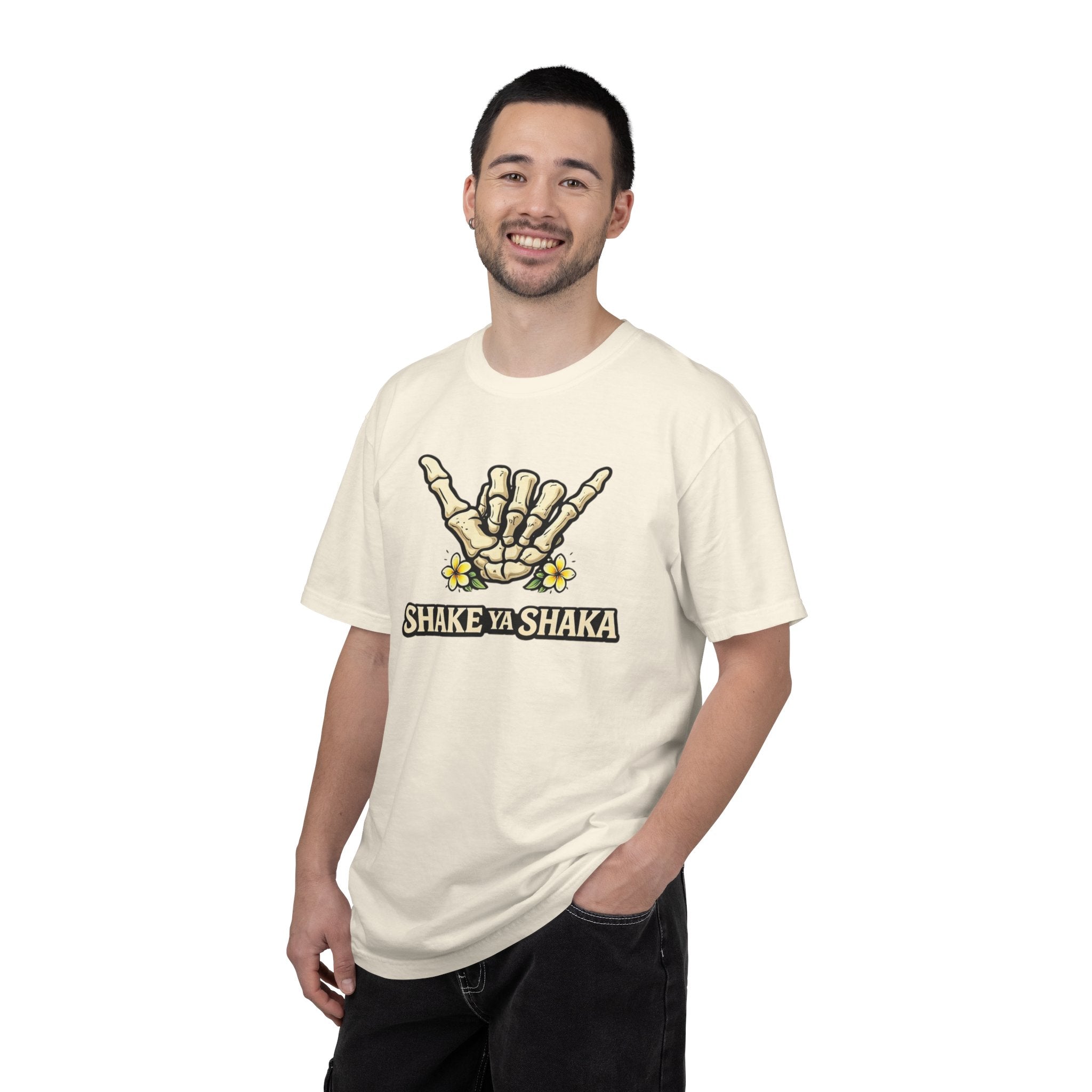 Shake Ya Shaka T-Shirt — Skull Shaka Hand Graphic Tee