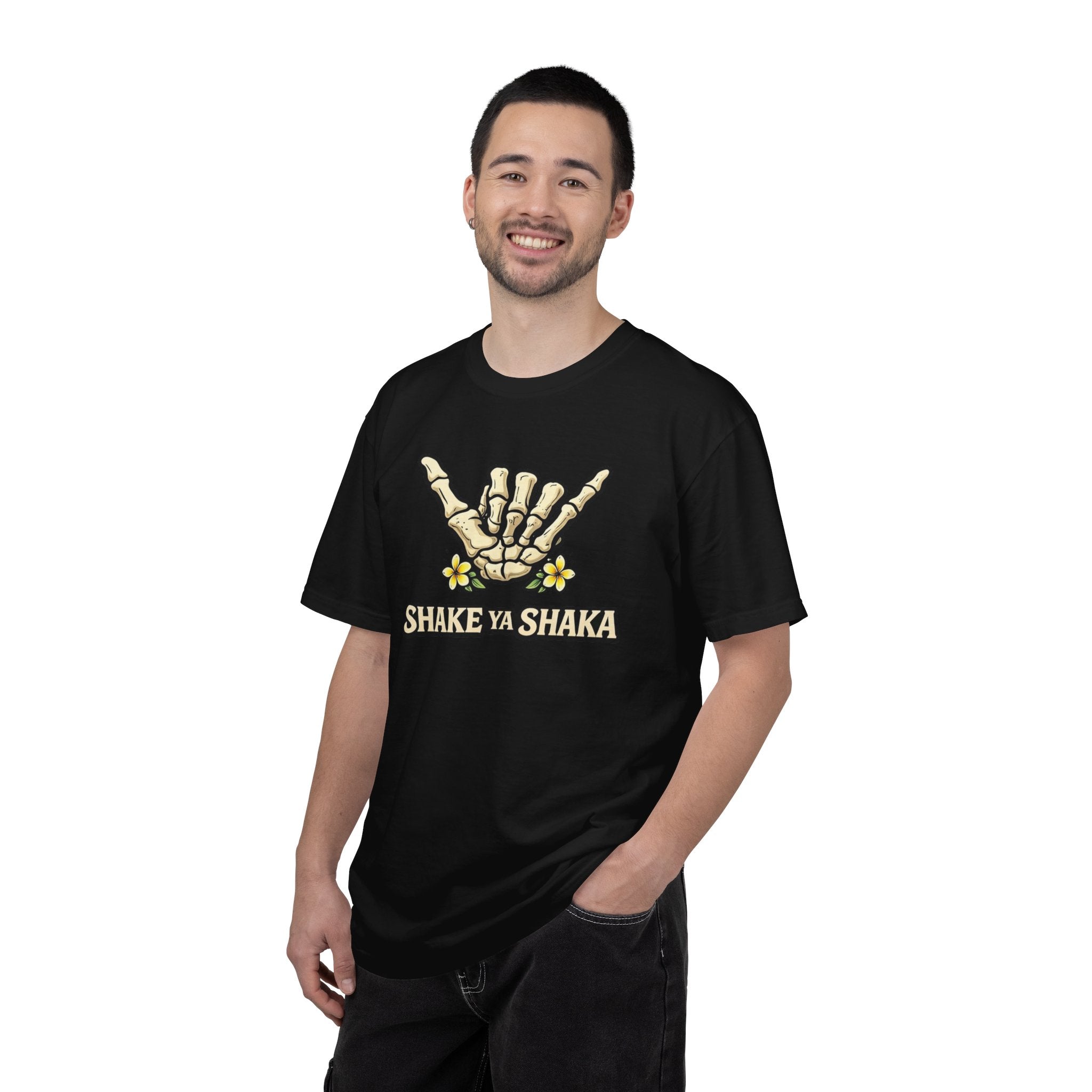 Shake Ya Shaka T-Shirt — Skull Shaka Hand Graphic Tee