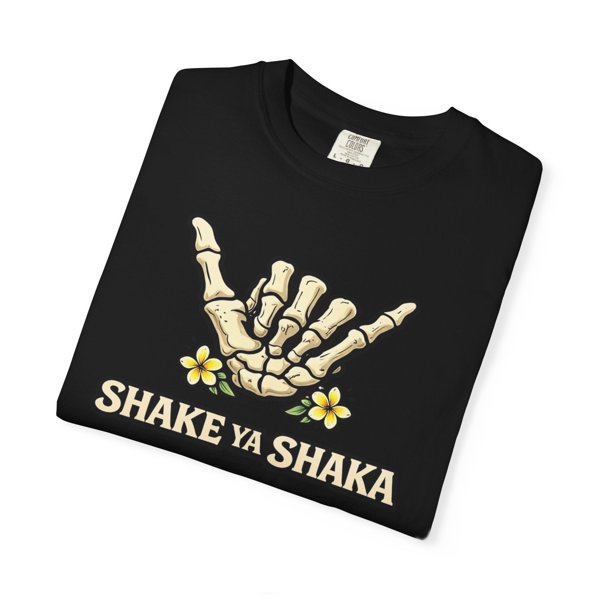 Shake Ya Shaka T-Shirt — Skull Shaka Hand Graphic Tee