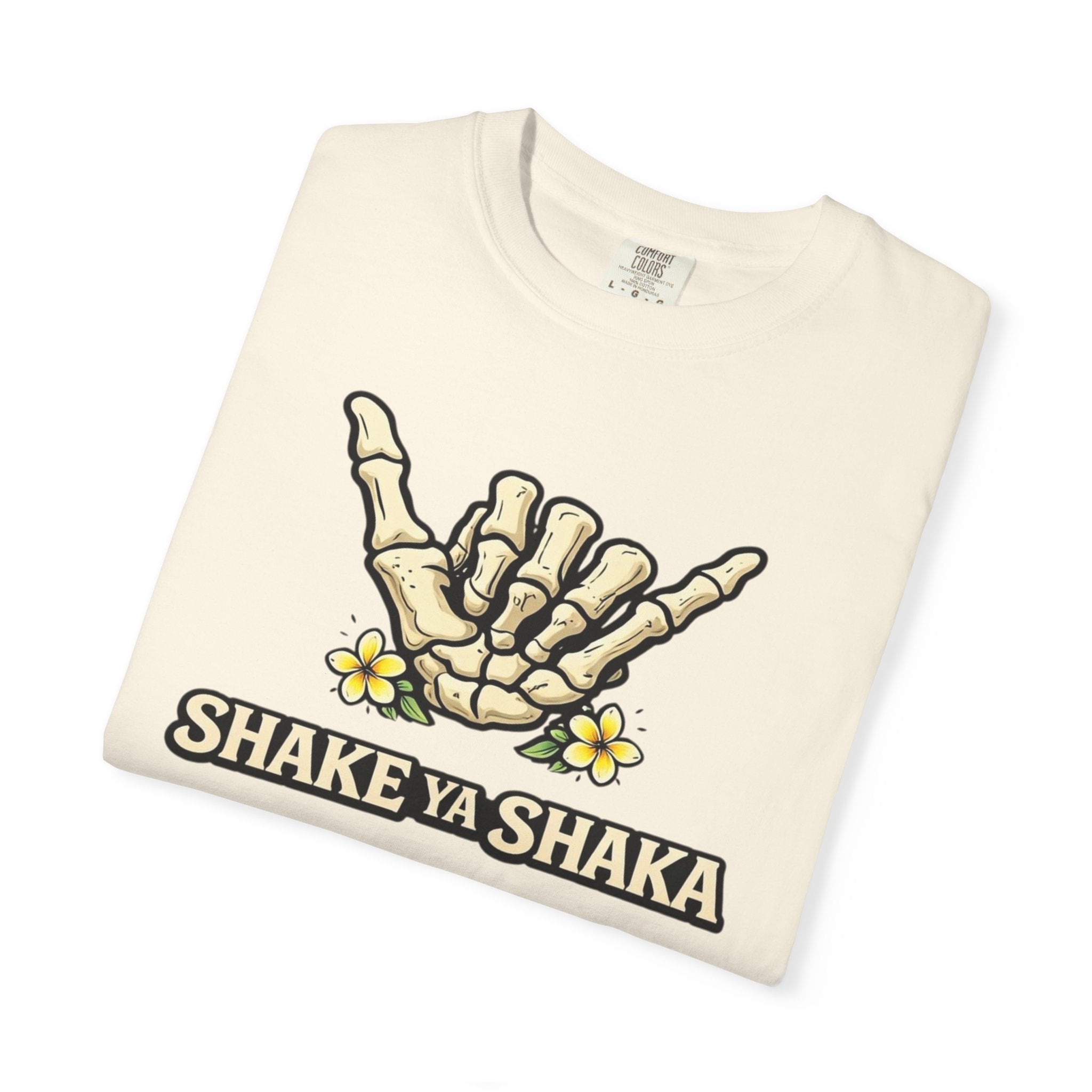 Shake Ya Shaka T-Shirt — Skull Shaka Hand Graphic Tee