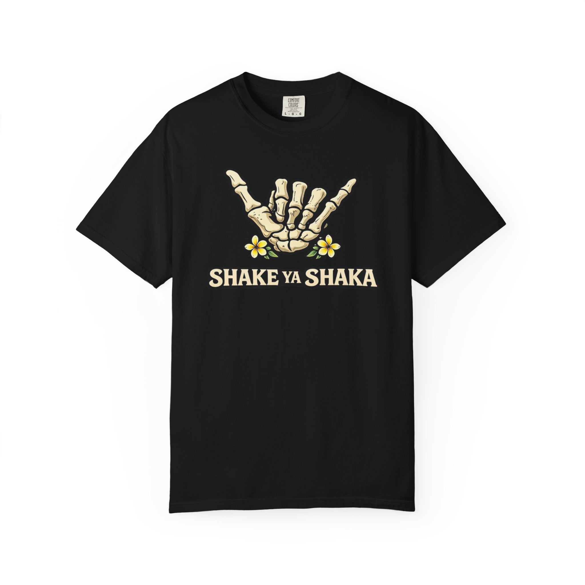 Shake Ya Shaka T-Shirt — Skull Shaka Hand Graphic Tee
